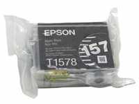 Original Epson Tinte Patrone T1578 XL matt schwarz für Stylus Photo R3000 Bli...