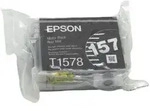Original Epson Tinte Patrone T1578 XL matt schwarz f&uuml;r Stylus Photo R3000...