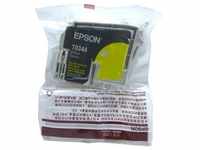 Original Epson Tinten Patrone T0344 gelb für Stylus Photo 2100 2200 Blister