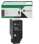 Original Lexmark Toner 71C2XC0 cyan f&uuml;r CS 735 de, 737 dze - neu umverpackt