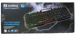 Sandberg Ironstorm Keyboard USB Gaming Tastatur AZERTY Layout beleuchtet