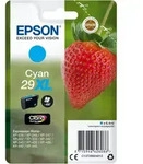 Original Epson Tinten Patrone 29XL cyan f&uuml;r Expression 30 102 202 205 305 405...