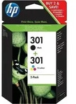 2x Original HP 301 Tinte Patronen OfficeJet 2620 4630 4632 2622 MHD