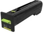 Original Lexmark Toner 72K2XYE gelb f&uuml;r CS820dte CS820dtfe CS820de - neu umve...
