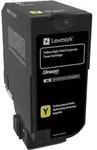 Original Lexmark Toner 74C2HYE gelb f&uuml;r CS 725 - neu umverpackt