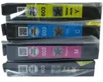 4x Original Epson Tinte Patrone 603 f&uuml;r Epression Home XP 3100 4100 4105 WF 2...
