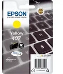 Original Epson Tinten Patrone 407 yellow f&uuml;r WorkForce Pro WF 4745