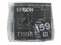 Original Epson Tinten Patrone T1598 mattschwarz hell für Stylus Photo R2000...