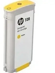 Original HP Tintenpatrone 728 F9J65A gelb f&uuml;r DesignJet T 730 830