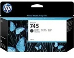 Original HP Tinte Patrone 745 matt black F9J99A DesignJet Z 2600 5600