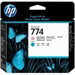 Original HP Druckkopf 774 light magenta cyan P2V98A f&uuml;r DesignJet Z 6610 6810 AG