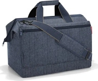 Reisenthel RST.MK4113, Reisenthel Allrounder L Pocket Bag Blau Herringbone Dark...