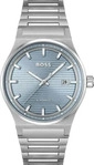 Boss 1514118, Boss Candor Automatic 41 Mm Watch Silber Mann Silver / Blue / Mineral