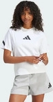 Adidas JE7857/XS, Adidas Z.n.e Short Sleeve T-shirt Wei&szlig; XS / Regular Frau White