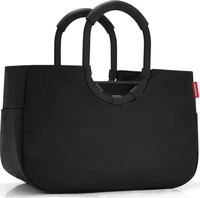 Reisenthel RST.OS7040, Reisenthel Loopshopper M 12l Shopper Bag Schwarz Frame Black /