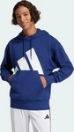 Adidas JE8890/S, Adidas Essentials Big Logo French Terry Hoodie Blau S Mann Dark Blue