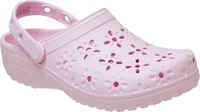 Crocs 210927-6ZW-M9/W11, Crocs Classic Floral Cut Out Clogs Rosa EU 42-43 Pink Milk