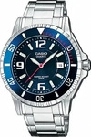 Casio MTD-1053D-2A, Casio Collection Mtd-1053d-2a Watch Silber Mann Blue