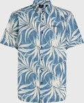 O'neill 2650047-35157-S, O'neill Print Short Sleeve Shirt Blau S Mann Blue...