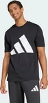 Adidas JE8945/XS, Adidas Essentials Big Logo Short Sleeve T-shirt Schwarz XS /