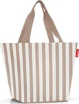 Reisenthel RST.ZS6056, Reisenthel M Shopper Bag Beige,Wei&szlig; Summerstripes Coffee
