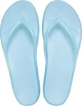 Crocs 212014-5DZ-W10, Crocs Miami Round Toe Flip Flops Blau EU 41-42 Frau Sky Blue