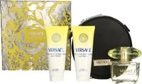 Versace Yellow Diamond Vapo Set 290ml Eau De Toilette Gelb,Schwarz Frau female