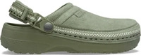 Crocs 214048-3BX-M11/W13, Crocs Classic Crafted Vegan Suede Stitch Clogs Gr&uuml;n EU
