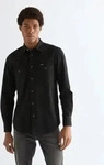 Wrangler 112378427-4XL, Wrangler Western Long Sleeve Shirt Schwarz 4XL Mann Rinse
