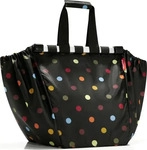 Reisenthel RST.UJ7009, Reisenthel Easyshoppingbag 30l Shopper Bag Schwarz Dots