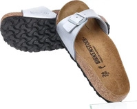 Birkenstock 0040411-36, Birkenstock Madrid Birko Flor Sandals Silber EU 36 Silver
