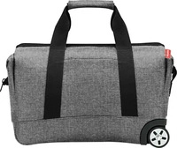 Reisenthel RST.MP7052, Reisenthel Allrounder Trolley Bag Grau Twist Silver