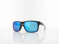 Oakley OO9102-F555, Oakley Holbrook Polarized Sunglasses Schwarz Prizm Sapphire/CAT3