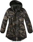 Brandit 9476-4-L, Brandit Marsh Lake Parka Gr&uuml;n L Frau Dark Camo