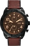 Fossil FS5875, Fossil Fs5875 42mm 5atm Quartz Analogical Watch Braun Mann Brown /