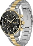 Boss 1513908, Boss Admiral 45 Mm Watch Golden Mann Silver / Gold / Black /...
