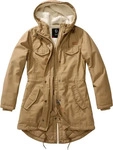Brandit 9476-70-M, Brandit Marsh Lake Parka Braun M Frau Camel