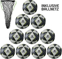 Erima 7192301-5, Erima Senzor Star Match Fu&szlig;ball Black / Grey