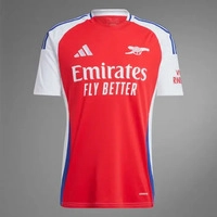 Adidas IT6141/M, Adidas Arsenal Fc 24/25 Heim Kurzarm-t-shirt Better Scarlet / White