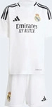 Adidas IT5175/104, Adidas Real Madrid 24/25 Heim Kurzarm Junior Set White