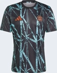 Adidas JJ1387/M, Adidas Fc Bayern Munich 24/25 Vor Dem Spiel Kurzarm-t-shirt Black