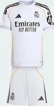 Adidas JN8889/152, Adidas Real Madrid 25/26 Youth Heim Kurzarm Junior Set White
