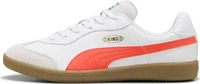 Puma 106696-15-260, Puma King 21 It Hallenfu&szlig;ballschuhe PUMA White / Glowing Red