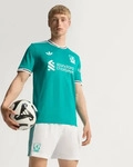 Adidas JV6427/M, Adidas Liverpool Fc 25/26 Authentic Drittes Kurzarm-t-shirt Sea
