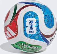 Adidas JD8045/5, Adidas World Cup League Boxed Trionda Fu&szlig;ball White / Team Royal