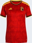 Adidas JZ5979/M, Adidas Belgium 26/27 Heim Damen T-shirt Mit Kurzen &Auml;rmeln Red...