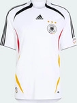 Adidas KD3998/S, Adidas Germany Home 2006 Kurzarm-t-shirt White Mann