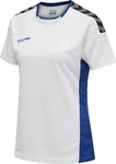 Hummel 204921-9368-2XL, Hummel Authentic Poly Kurzarm-t-shirt White / True Blue Frau