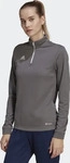 Adidas H57542/2XS, Adidas Entrada 22 Training Sweatshirt Team Grey Four Frau