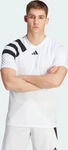 Adidas IK5745/L, Adidas Fortore 23 Kurzarm-t-shirt White / Black Mann